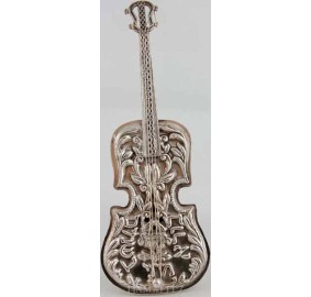 Sterling Silver Spice Holder - Violin