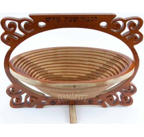 Challah Board Basket - Cherry