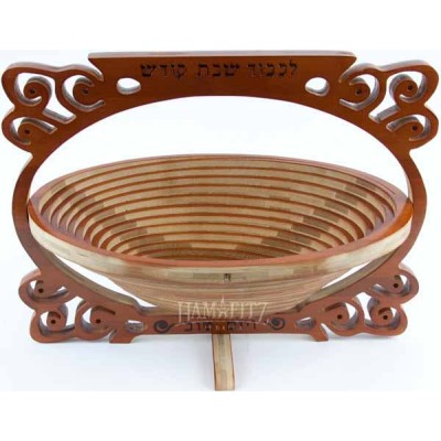 Challah Board Basket - Cherry