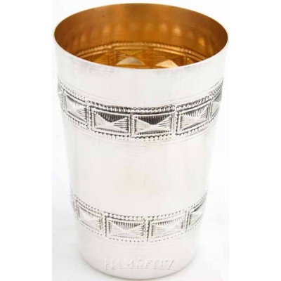 Sterling Silver Kiddush Cup - No Lip