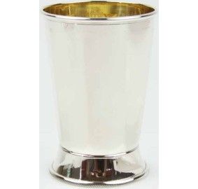 Sterling Silver Kiddush Cup - Brocho Hexagon Shape