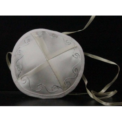 Kippah Baby Off White w/ Str