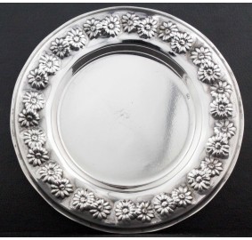 Sterling Silver Kiddush Cup Tray