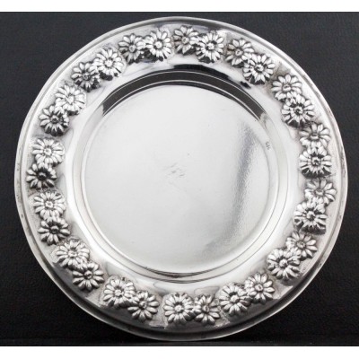 Sterling Silver Kiddush Cup Tray