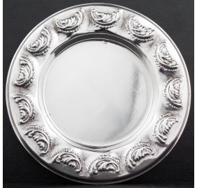 Sterling Silver Kiddush Cup Tray