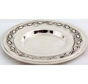 Sterling Silver Kiddush Cup Tray