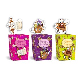 Purim Gift Boxes Mini Pack Of 6