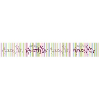 Mazel Tov Banner Stripes