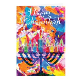 Chanukah Greeting Cards Pack Of 5 