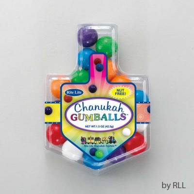 Chanukah Gumballs In Dreidel