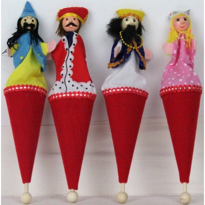 Purim Pop Up Puppets Set Of 4