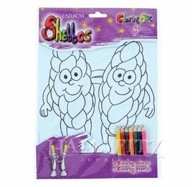 Shabbos Coloring Set