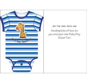 Baby Boy Greeting Card