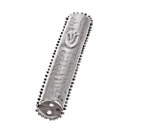 Mezuzah with Beaded Design