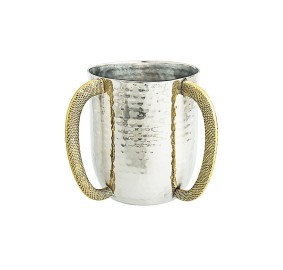 Washcup With Gold Handles