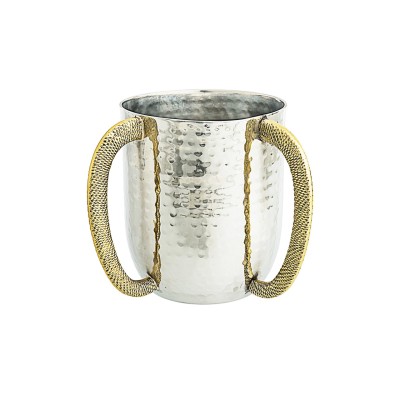 Washcup With Gold Handles