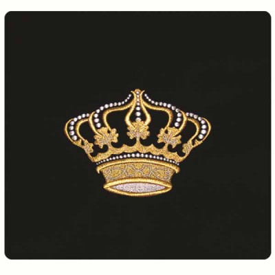 TALIS BAG VELVET CROWN DESIGN