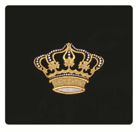 TEFILLIN BAG VELVET CROWN