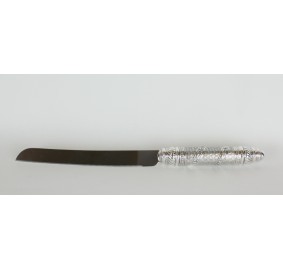 Challah Knife Silver Coat