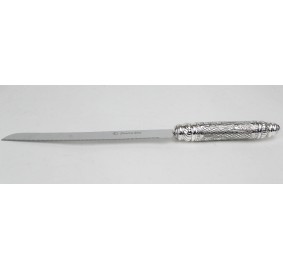 Challah Knife Silver Coat