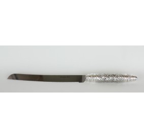 Challah Knife Silver Coat