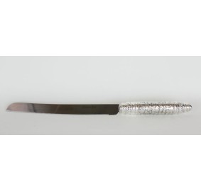 Challah Knife Silver Coat