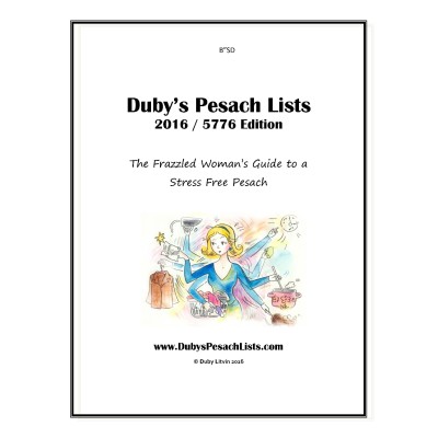 Duby's Pesach Lists