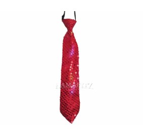 Red Tie w/ Flashing Lights