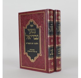 Nitei Gavriel - Rosh Hashanah & Yom Kippur , 2 Volume Set