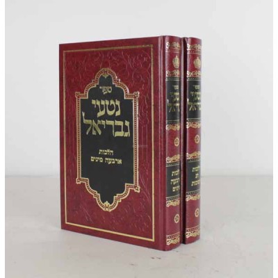 Nitei Gavriel - Sukkos/ Daled Minim, 2 Volume Set