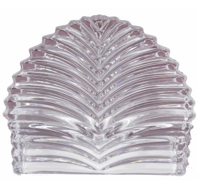 Napkin Holder Crystal Curved Lines