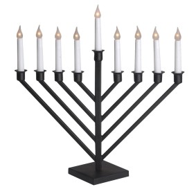 Menorah Electric Black