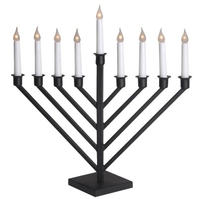 Menorah Electric Black