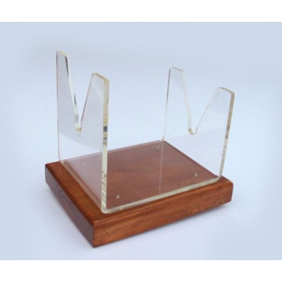 Shofar Stand Acrylic On Wood