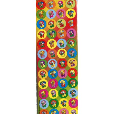 Stickers Clown Jumbo