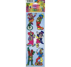 Clown Die-Cut Stickers