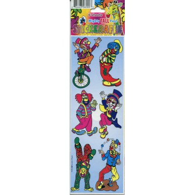Clown Die-Cut Stickers