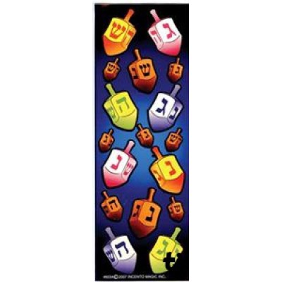 Chanukah Stickers Dreidels
