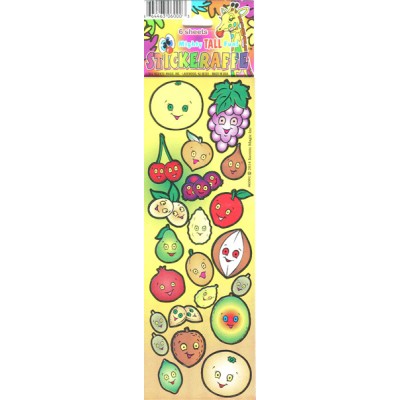 Die Cut Fruit Stickers