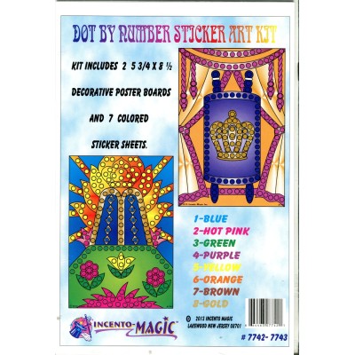 Sticker By Number Puzzle - Torah