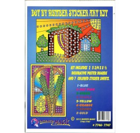 Succos Dot Art Sticker Puzle