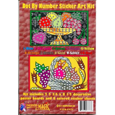 Dot Fruit Sticker Puzzle