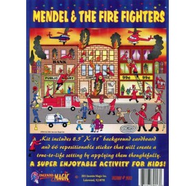 Mendel And The Fire Fighters Sticker Kit