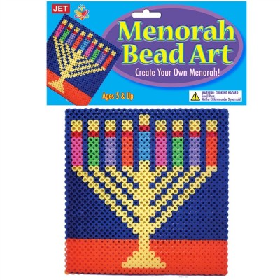 Chanukah Bead Art