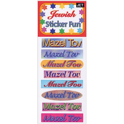 Mazel Tov Stickers