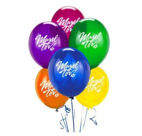 Mazel Tov Balloons 6 Pc.