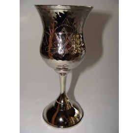 Kiddush Cup Nickel-Plated