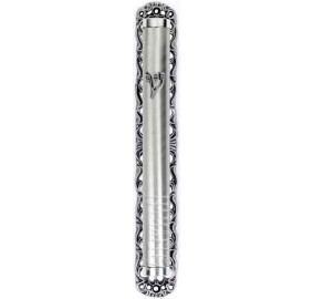 Mezuzah Case Pewter 12Cm