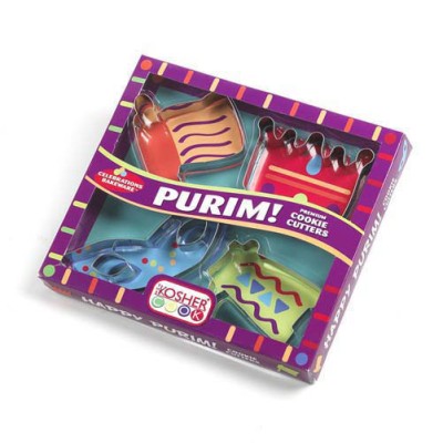 Purim Cookie Cutter 4 Pc.