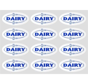 Kosher Labels - Dairy